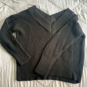 Knitted sweater, size XL fits more of a L, color black